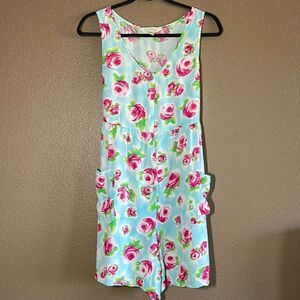 Beautiful one of a kind vintage express floral romper size 7/8